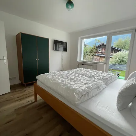 Ferienwohnung Mit Terrasse Und Garten Mit Blick Zum Karwendelgebirge 公寓